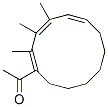 CAS#: 71550-37-3, 1-[(1E,3Z,5Z)-2,3,4-Trimethyl-1-Cyclododeca-1,3,5-Trienyl]Ethanone
