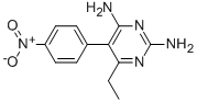 CAS#: 71552-34-6, 6-Ethyl-5-(4-Nitro-Phenyl)-Pyrimidine-2,4-Diamine