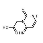 CAS 登录号：715645-42-4， (6-亚氨基-2-氧代-3,6-二氢-1(2H)-嘧啶基)乙酸