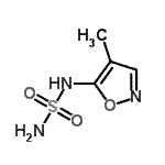 CAS 登录号：71565-71-4， N-(4-甲基-1,2-恶唑-5-基)硫二酰胺