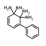 CAS 登录号：71625-27-9， 3-苯基-3,5-环己二烯-1,1,2,2-四胺