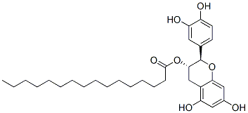 CAS#: 71634-82-7, (2R-trans)-2-(3,4-Dihydroxyphenyl)-3,4-Dihydro-5,7-Dihydroxy-2H-1-Benzopyran-3-Yl Palmitate
