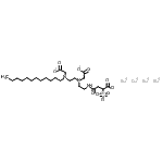 CAS#: 71662-65-2, Tetrasodium 4-({2-[(carboxylatomethyl){2-[(carboxylatomethyl)(dodecyl)amino]ethyl}amino]ethyl}amino)-4-oxo-2-sulfonatobutanoate