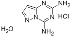 CAS#: 71680-62-1, 2,4-Diamino-Pyrazolo(1,5-a)-S-Triazine Hydrochloride Hemihydrate