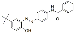 CAS#: 71701-25-2, N-[4-[[5-Tert-Butyl-2-Hydroxyphenyl]Azo]Phenyl]Benzamide