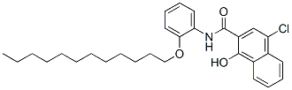 CAS#: 71752-27-7, 4-Chloro-N-[2-(Dodecyloxy)Phenyl]-1-Hydroxynaphthalene-2-Carboxamide