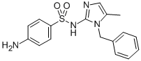 CAS#: 71795-49-8, 4-Amino-N-(5-Methyl-1-(Phenylmethyl)-1H-Imidazol-2-Yl)-Benzenesulfonamide