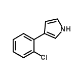 CAS#: 71845-14-2, 3-(2-Chlorophenyl)-1H-pyrrole