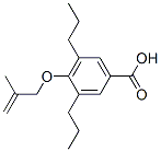 CAS#: 7192-41-8, 4-(2-Methylprop-2-Enoxy)-3,5-Dipropyl-Benzoic Acid