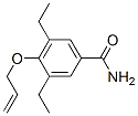 CAS#: 7192-68-9, 4-(Allyloxy)-3,5-Diethylbenzamide