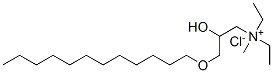 CAS#: 71929-11-8, [3-(Dodecyloxy)-2-Hydroxypropyl]Diethylmethylammonium Chloride