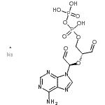 CAS#: 71997-39-2, Diphosphoric acid, (2R)-2-[(1R)-1-(6-amino-9H-purin-9-yl)-2-oxoethoxy]-3-oxopropyl ester, sodium salt (1:1)