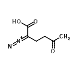 CAS#: 7200-17-1, 2-Diazo-5-oxohexanoic acid