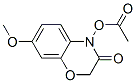 CAS#: 72001-30-0, 4-Acetoxy-7-Methoxy-2H-1,4-Benzoxazin-3(4H)-One