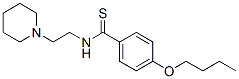 CAS#: 72004-15-0, 4-Butoxy-N-(2-Piperidin-1-Ylethyl)Benzenecarbothioamide