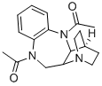 CAS#: 72031-20-0, 5,10-Diacetyl-4a,5,11,11a-tetrahydro-10H-quinuclidino(2,3-c)-1,5-benzodiazepine
