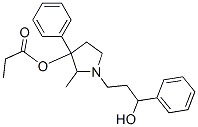 CAS#: 72050-85-2, [1-(3-Hydroxy-3-Phenylpropyl)-2-Methyl-3-Phenylpyrrolidin-3-Yl] Propanoate