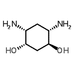CAS 登录号：720655-67-4， (1S,3S,4R,6S)-4,6-二氨基-1,3-环己烷二醇