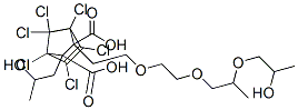 CAS#: 72066-76-3, 1,4,5,6,7,7-Hexachlorobicyclo[2.2.1]Hept-5-Ene-2,3-Dicarboxylic Acid 2-[2-[2-[2-(2-Hydroxypropoxy)Propoxy]Ethoxy]Ethyl]3-(2-Hydroxypropyl) Ester