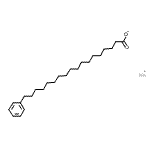 CAS 登录号：72089-09-9， 钠18-苯基硬脂酸酯