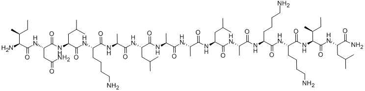 CAS#: 72093-21-1, Mast Cell Degranulatingpeptide (Vespula Lewisii)