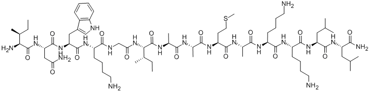 CAS#: 72093-22-2, Mast Cell Degranulatingpeptide (Vespa Xanthoptera)