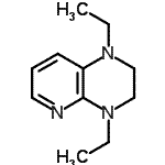 CAS 登录号：72128-57-5， 1,4-二乙基-1,2,3,4-四氢吡啶并[2,3-b]吡嗪