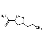 CAS#: 72128-82-6, 1-(3-Propyl-4,5-dihydro-1,2-oxazol-5-yl)ethanone