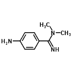 CAS 登录号：721387-57-1， 4-氨基-N,N-二甲基苯甲脒