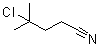 CAS 登录号：72144-70-8， 4-氯-4-甲基戊腈