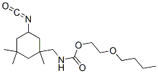 CAS#: 72152-95-5, 2-Butoxyethyl N-[[(1R,5S)-5-Isocyanato-1,3,3-Trimethylcyclohexyl]Methyl]Carbamate