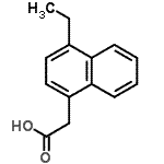 CAS 登录号：721925-50-4， (4-乙基-1-萘基)乙酸