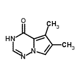 CAS 登录号：721943-81-3， 5,6-二甲基-3H-吡咯并[2,1-f][1,2,4]三嗪-4-酮