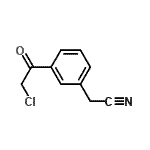 CAS 登录号：72196-96-4， [3-(氯乙酰基)苯基]乙腈
