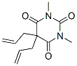 CAS 登录号：722-97-4， 1,3-二甲基-5,5-二烯丙基六氢嘧啶-2,4,6-三酮