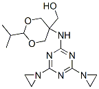 CAS 登录号：72239-54-4， 5-[[4,6-二(1-氮丙啶基)-1,3,5-三嗪-2-基]氨基]-2-异丙基-1,3-二恶烷-5-甲醇