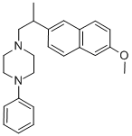 CAS#: 72278-73-0, 1-[2-(6-Methoxynaphthalen-2-Yl)Propyl]-4-Phenylpiperazine