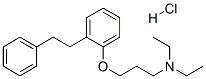 CAS 登录号:72278-91-2, N,N-二乙基-3-(2-苯乙基苯氧基)丙-1-胺盐酸盐