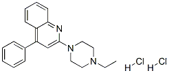 CAS#: 72320-60-6, 2-(4-Ethylpiperazin-1-Yl)-4-Phenylquinoline Dihydrochloride