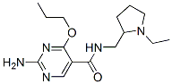 CAS 登录号：72418-31-6， 2-氨基-N-[(1-乙基吡咯烷-2-基)甲基]-4-丙氧基嘧啶-5-甲酰胺
