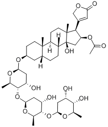 CAS#: 7242-07-1, 16-Acetylgitoxin