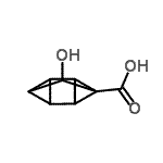 CAS 登录号：72436-79-4， 3-羟基四环[3.2.0.0<sup>2,7</sup>.0<sup>4,6</sup>]庚烷-2-羧酸