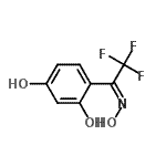 CAS 登录号：724466-51-7， 4-[(1E)-2,2,2-三氟-N-羟基亚氨代乙酰]-1,3-苯二酚