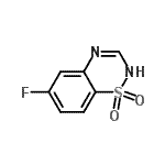CAS#: 724771-84-0, 6-Fluoro-2H-1,2,4-benzothiadiazine 1,1-dioxide