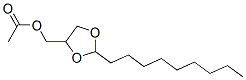 CAS#: 7249-15-2, 2-Nonyl-1,3-Dioxolane-4-Methanol 4-Acetate