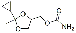 CAS#: 7249-89-0, (2-Cyclopropyl-2-Methyl-1,3-Dioxolan-4-Yl)Methyl Carbamate