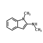 CAS 登录号：725201-74-1， N,1-二甲基-1H-吲哚-2-胺