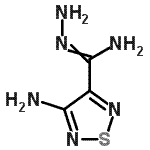 CAS 登录号：7254-01-5， 4-氨基-1,2,5-噻二唑-3-亚胺代甲酰肼