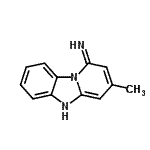 CAS 登录号：72570-54-8， 3-甲基吡啶并[1,2-a]苯并咪唑-1(5H)-亚胺