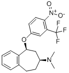 CAS 登录号：72575-56-5， (7S,9S)-N,N-二甲基-9-[4-硝基-3-(三氟甲基)苯氧基]-6,7,8,9-四氢-5H-苯并[7]轮烯-7-胺